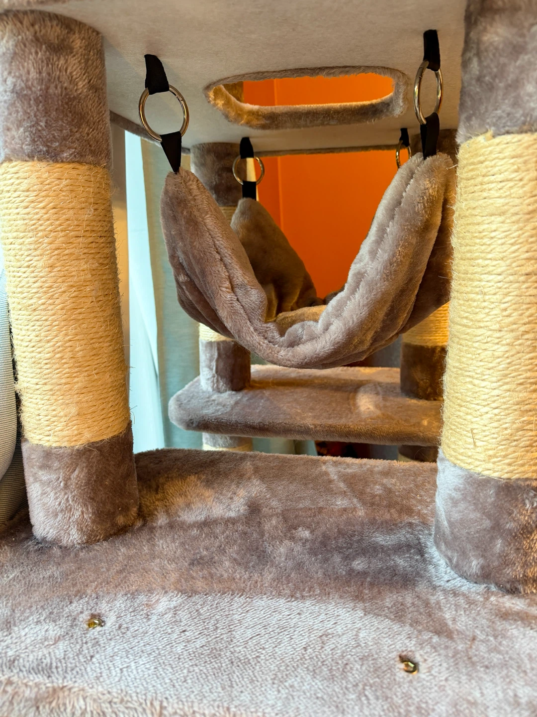 Large plush multi-level cat tree - photo 4