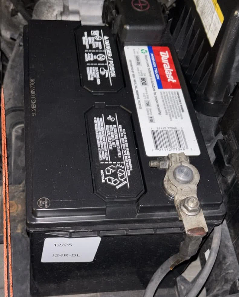 Duralast 124R-DL Car Battery