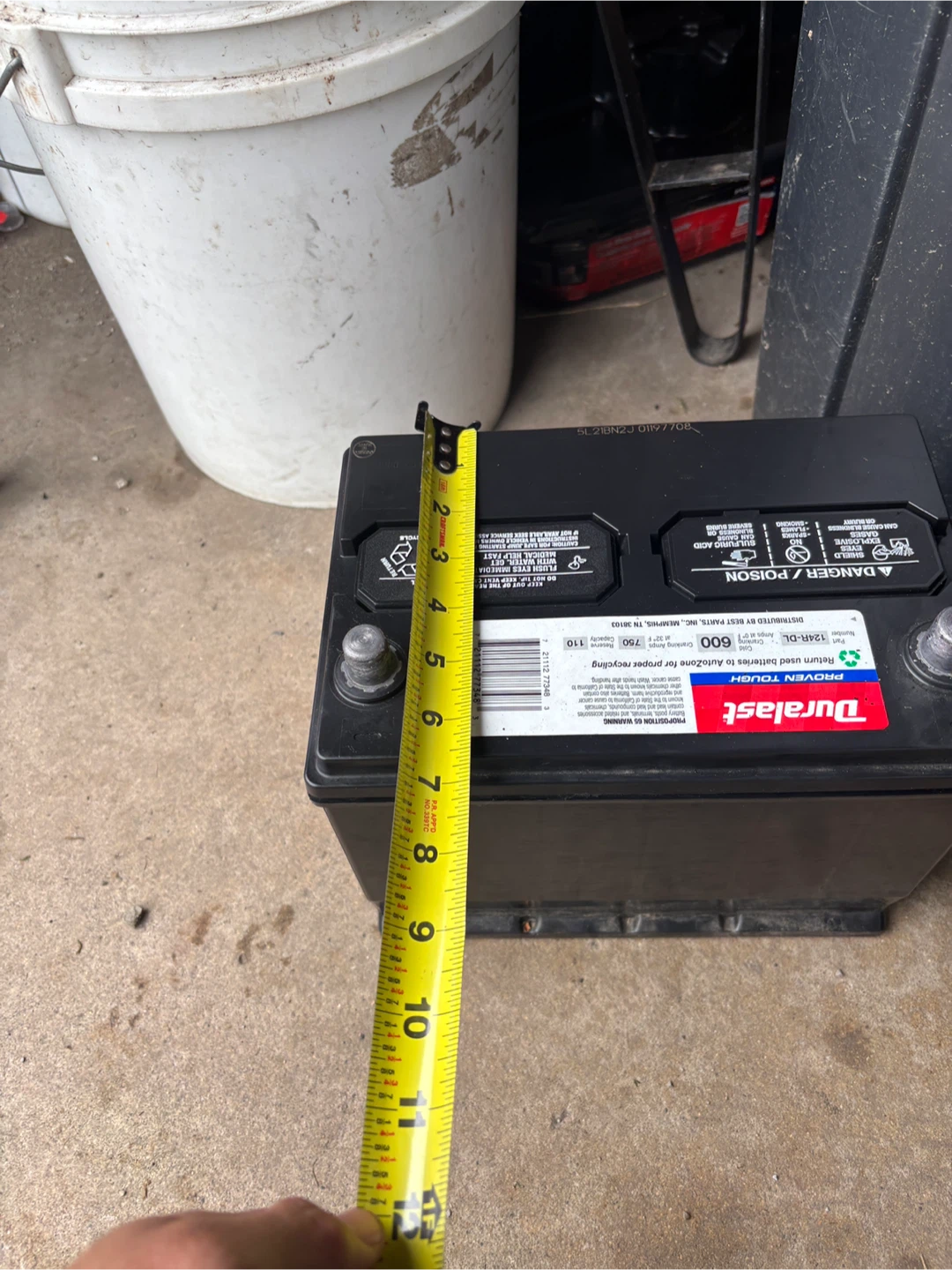 Duralast 124R-DL Car Battery - photo 3