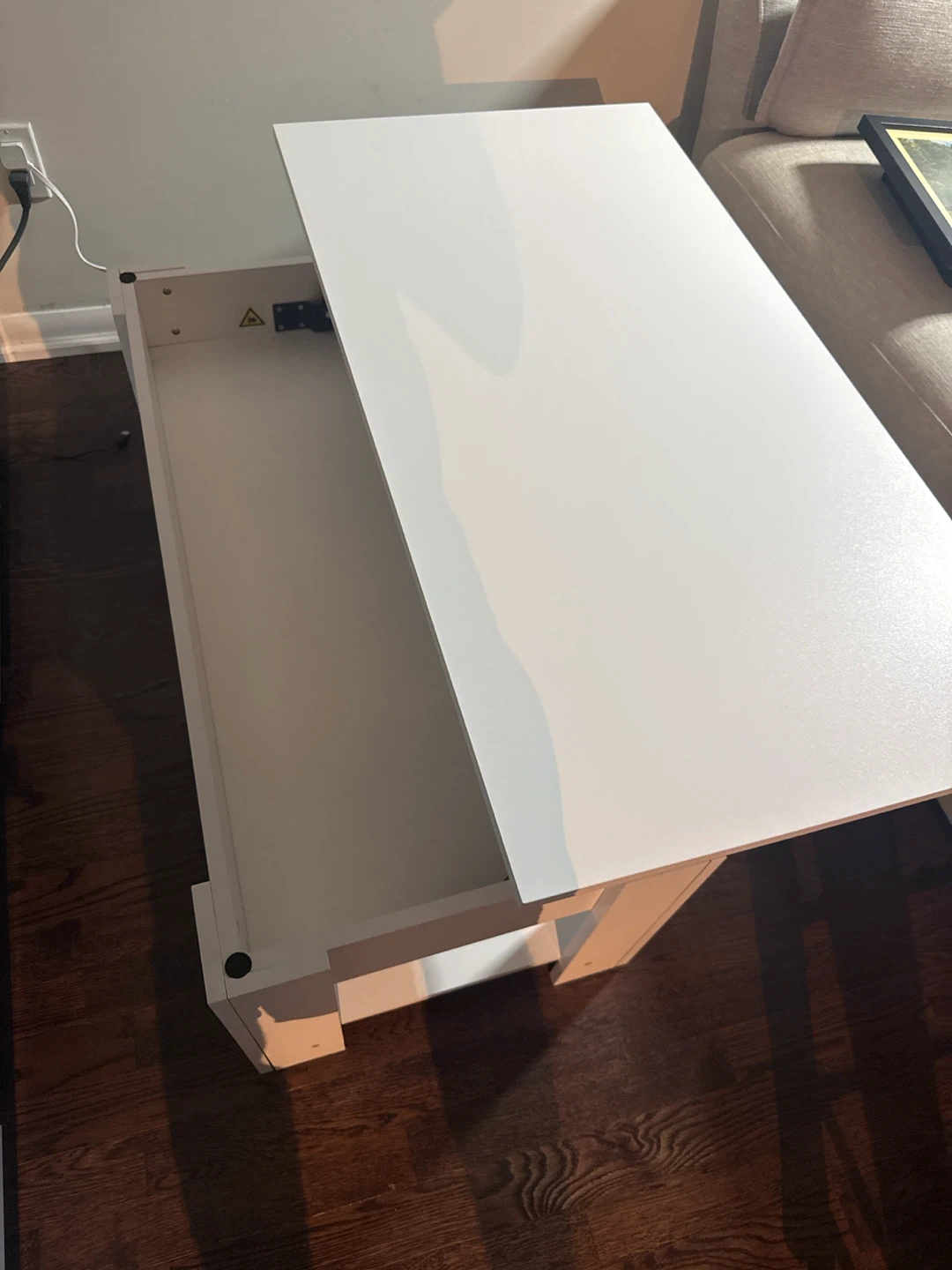 White Coffee Table - photo 2