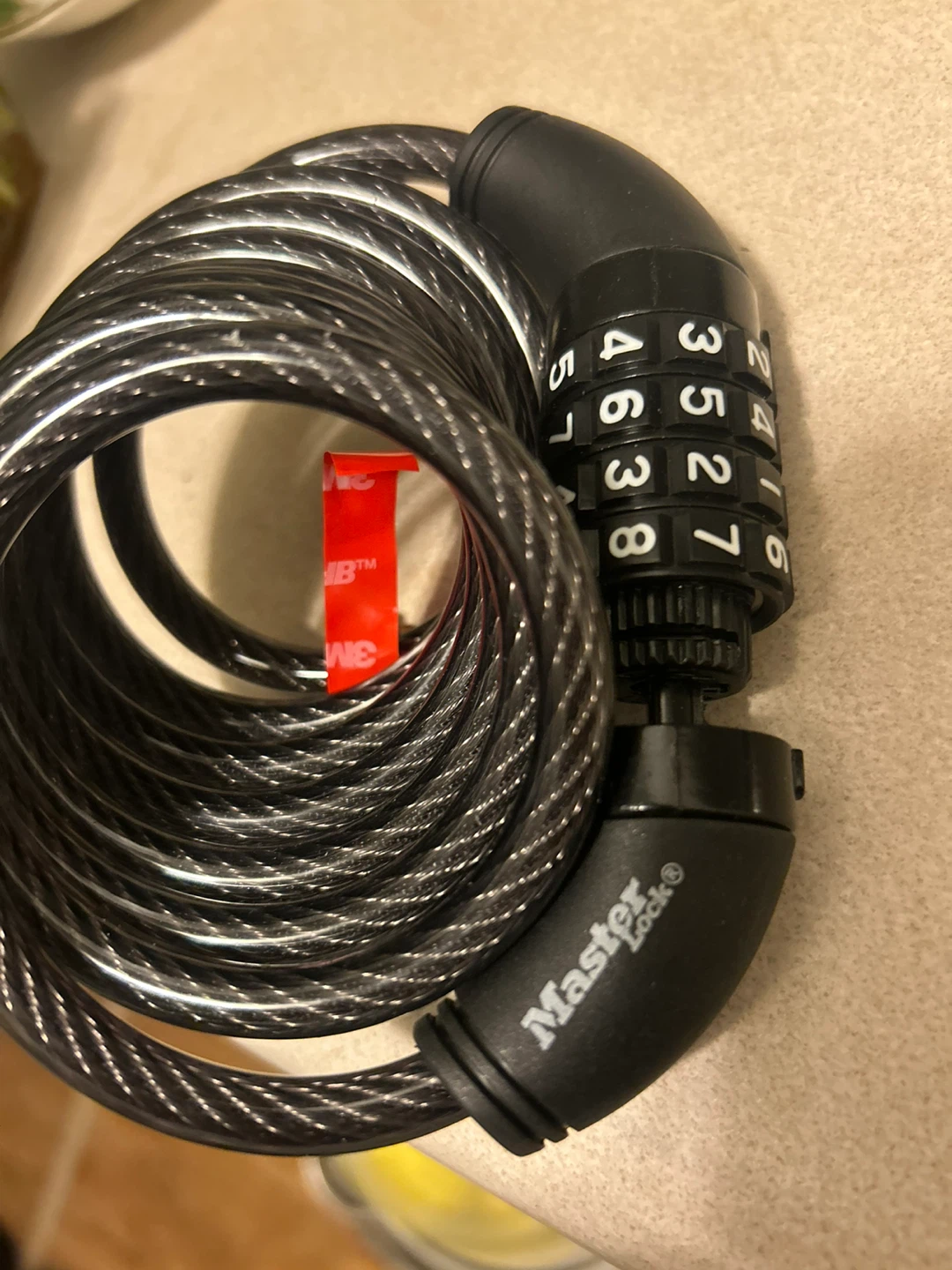 Master Lock Combination Cable Bicycle Lock