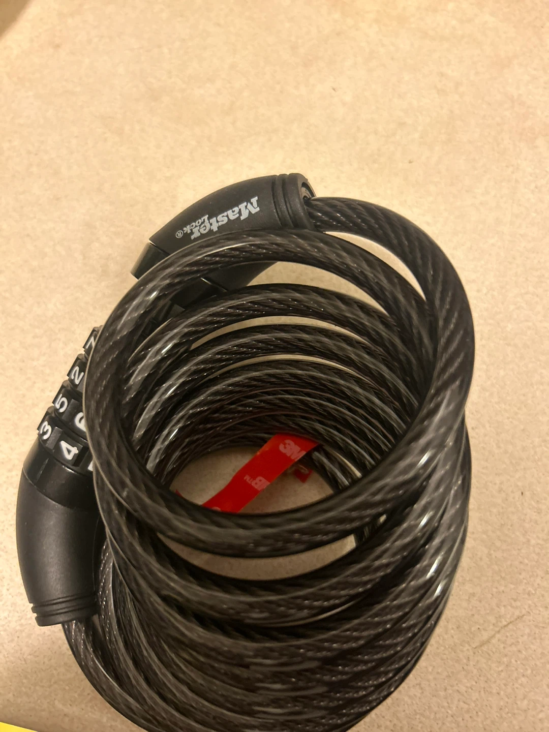 Master Lock Combination Cable Bicycle Lock - photo 3