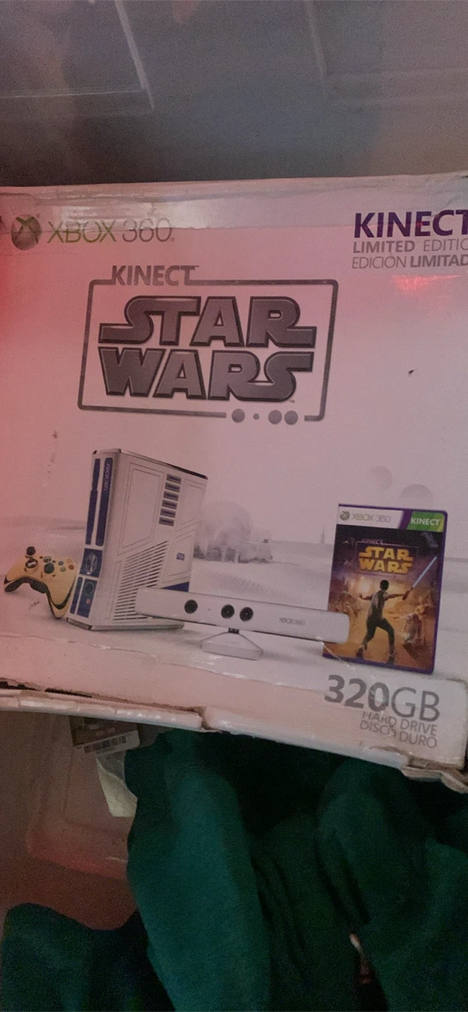 Xbox 360 Kinect Star Wars Limited Edition Console - photo 2
