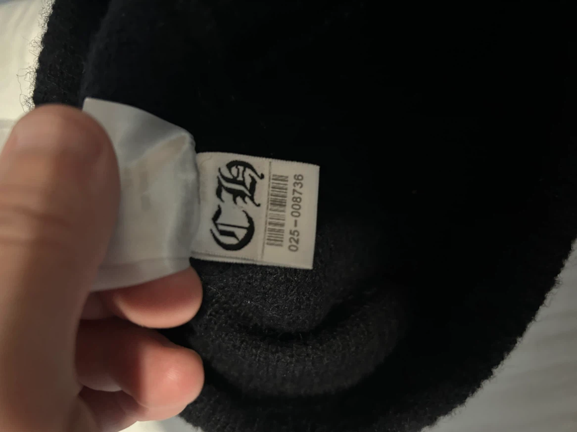 Chrome Hearts Black Beanie - photo 3
