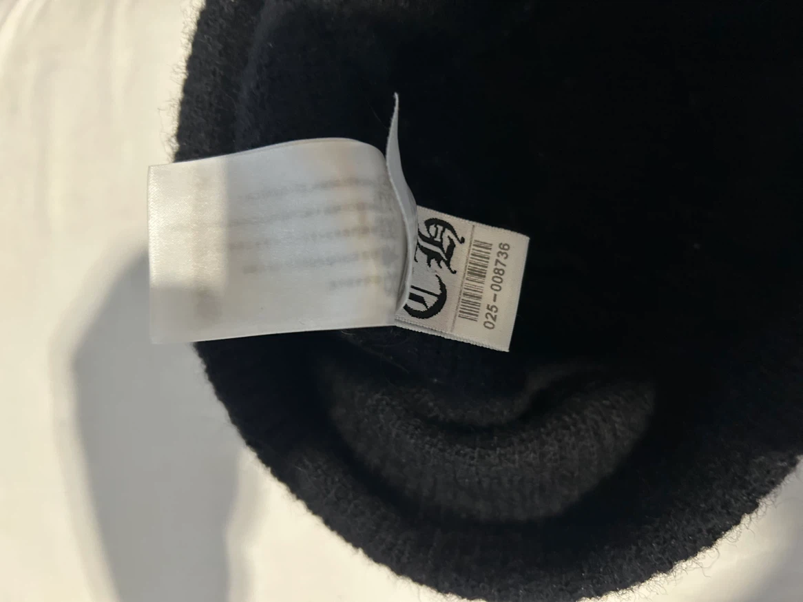 Chrome Hearts Black Beanie - photo 4