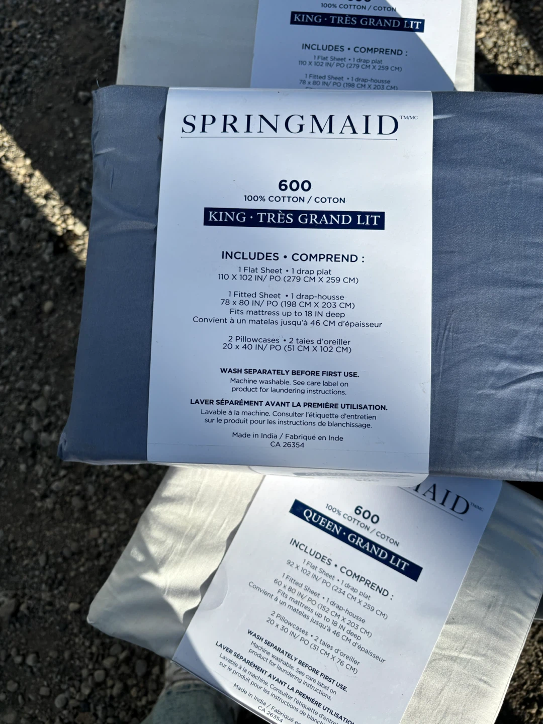 Springmaid 600 Thread Count Sheet Sets - photo 4