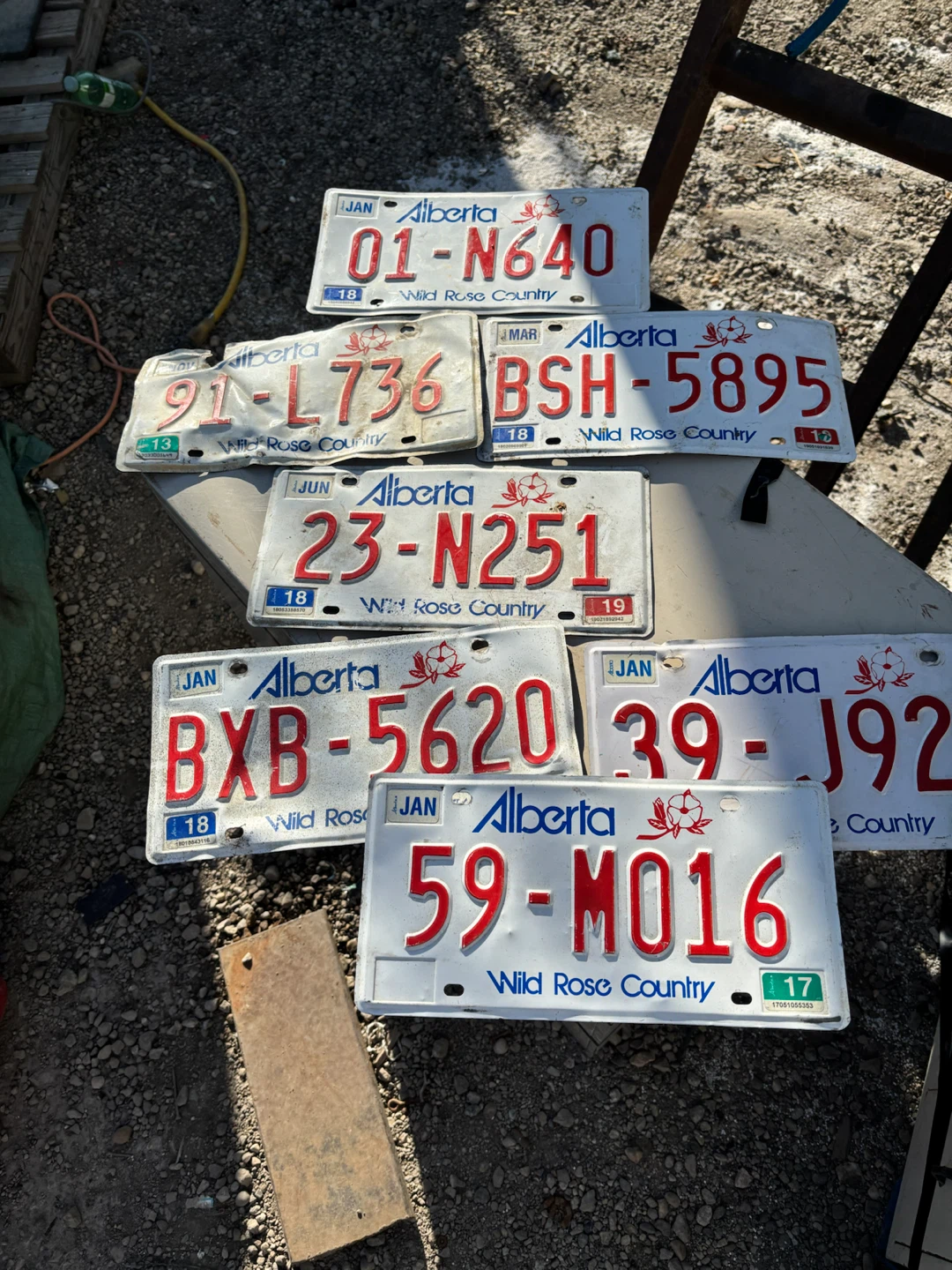 Vintage and Collectible License Plate Assortment - photo 2