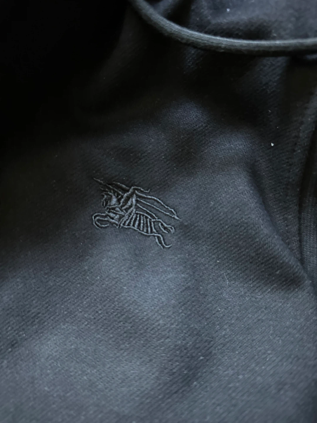 Burberry Black Zip-Up Hoodie - photo 2
