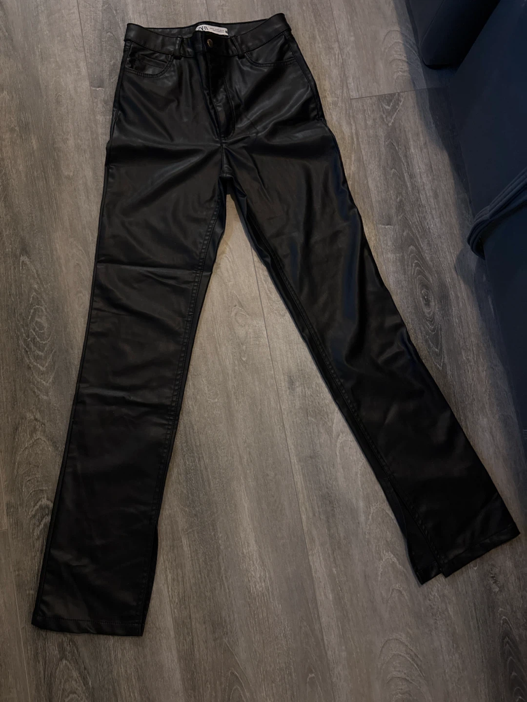 Zara and Garage Faux Leather Pants