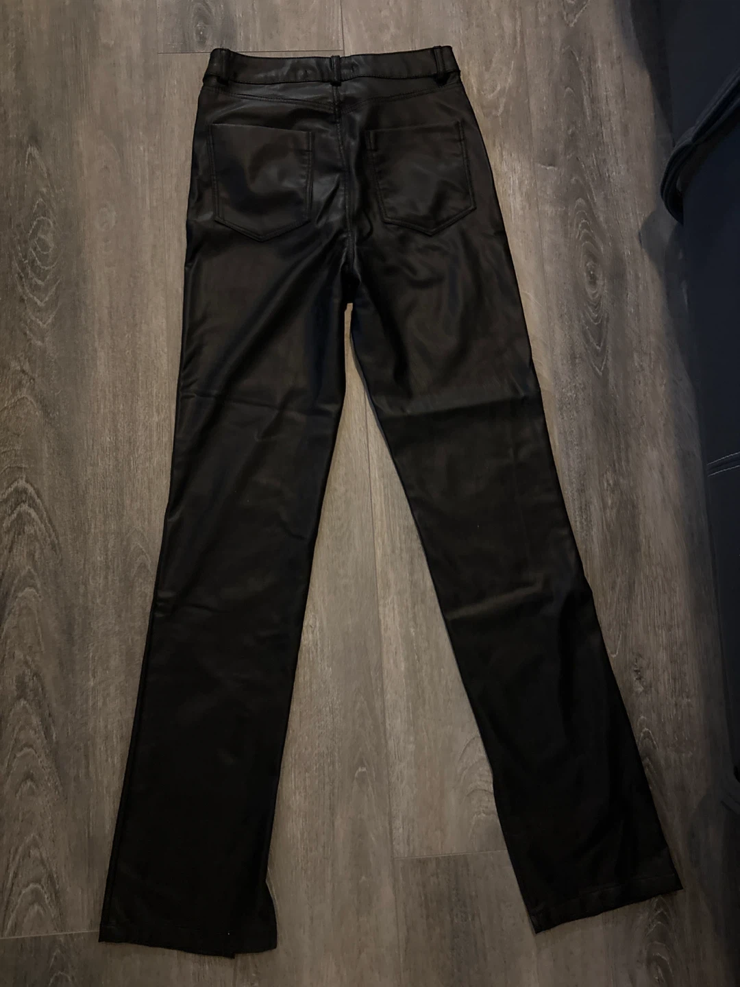 Zara and Garage Faux Leather Pants - photo 3