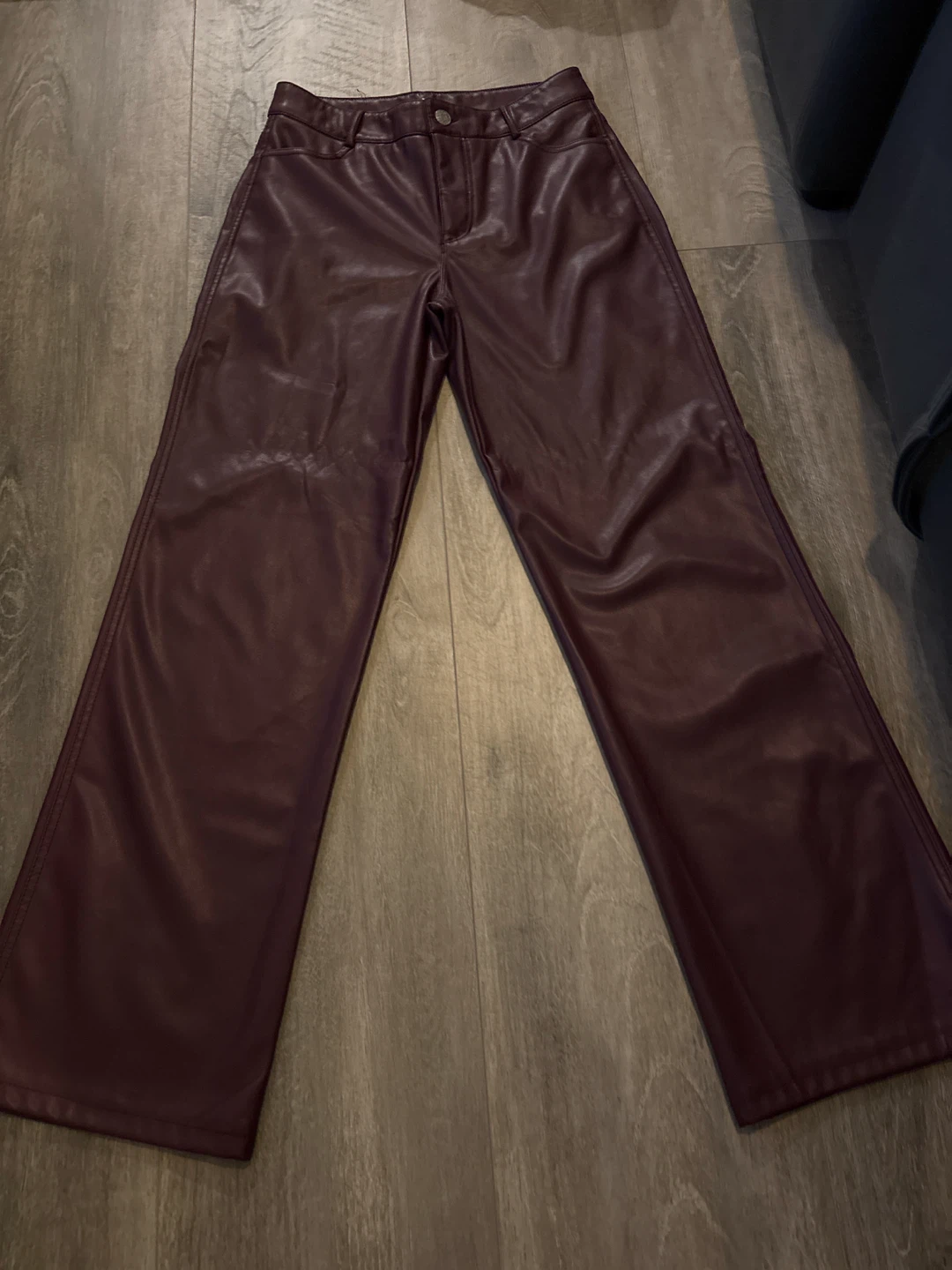 Zara and Garage Faux Leather Pants - photo 4