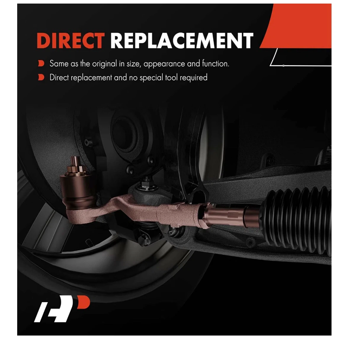 A-Premium Front Tie Rod End Kit for Honda Fit - photo 4