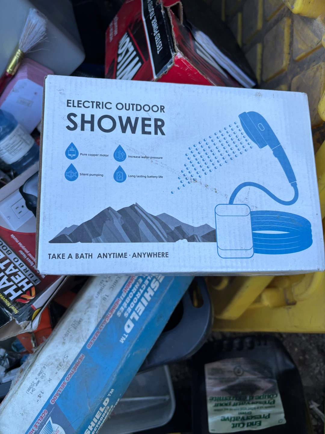Electric Outdoor Shower