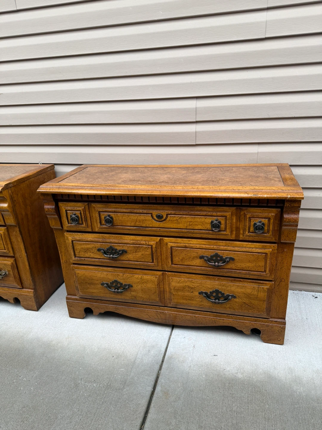 Vintage Wooden dresser set - photo 2