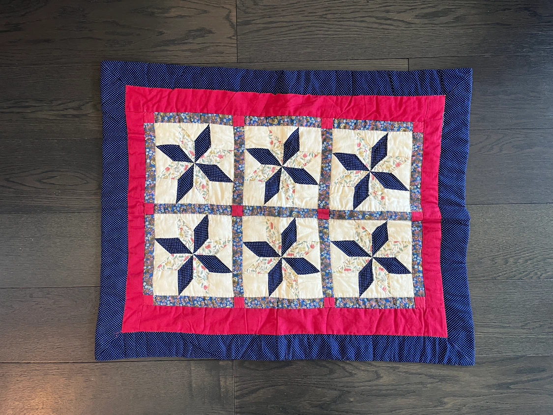 Patchwork Quilt/Bed Cover with 2 Pillow Cases - photo 2