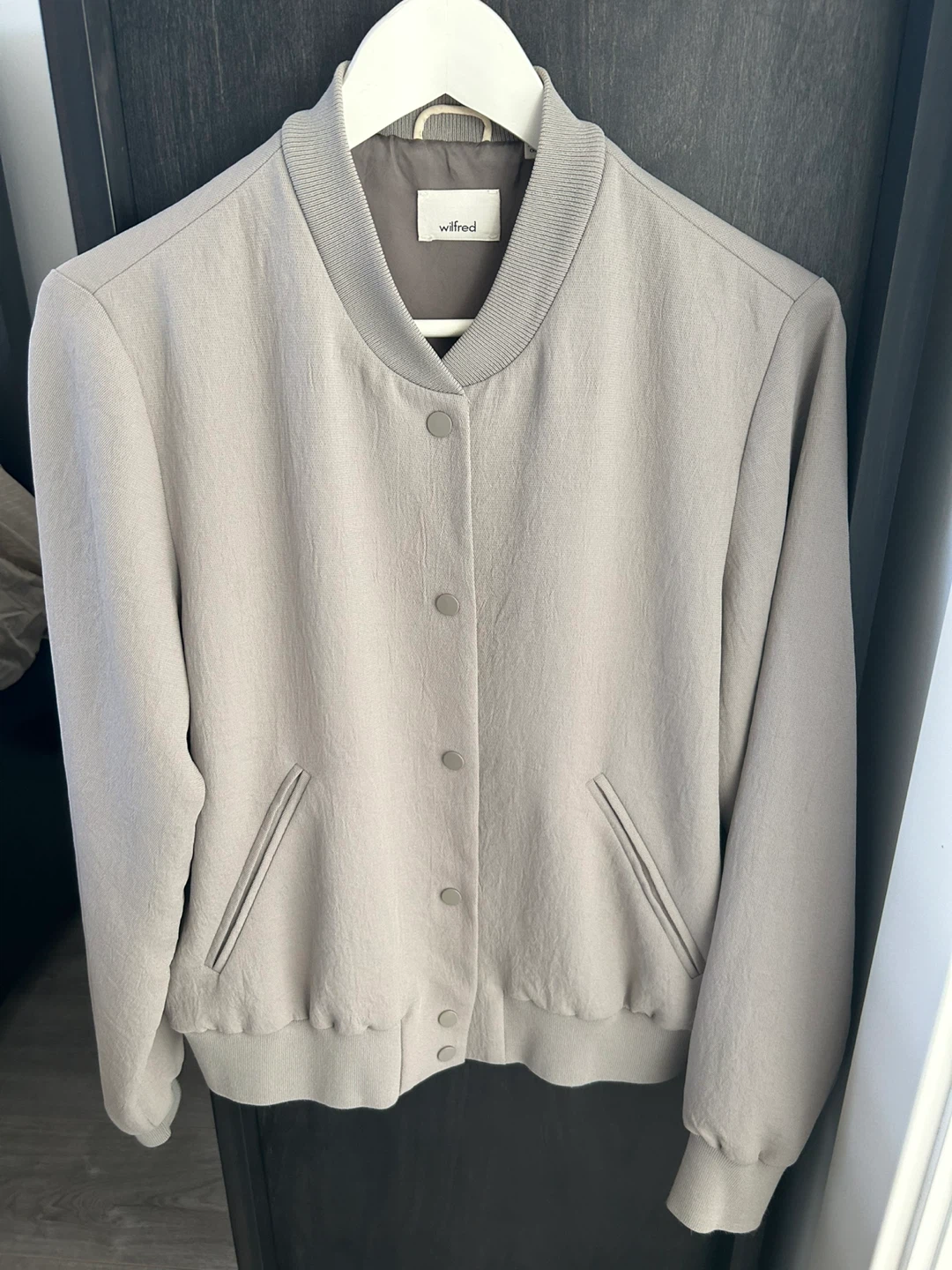 Wilfred Beige Bomber Jacket