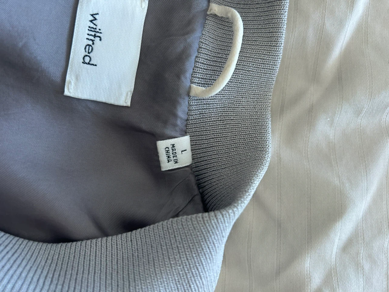 Wilfred Beige Bomber Jacket - photo 5