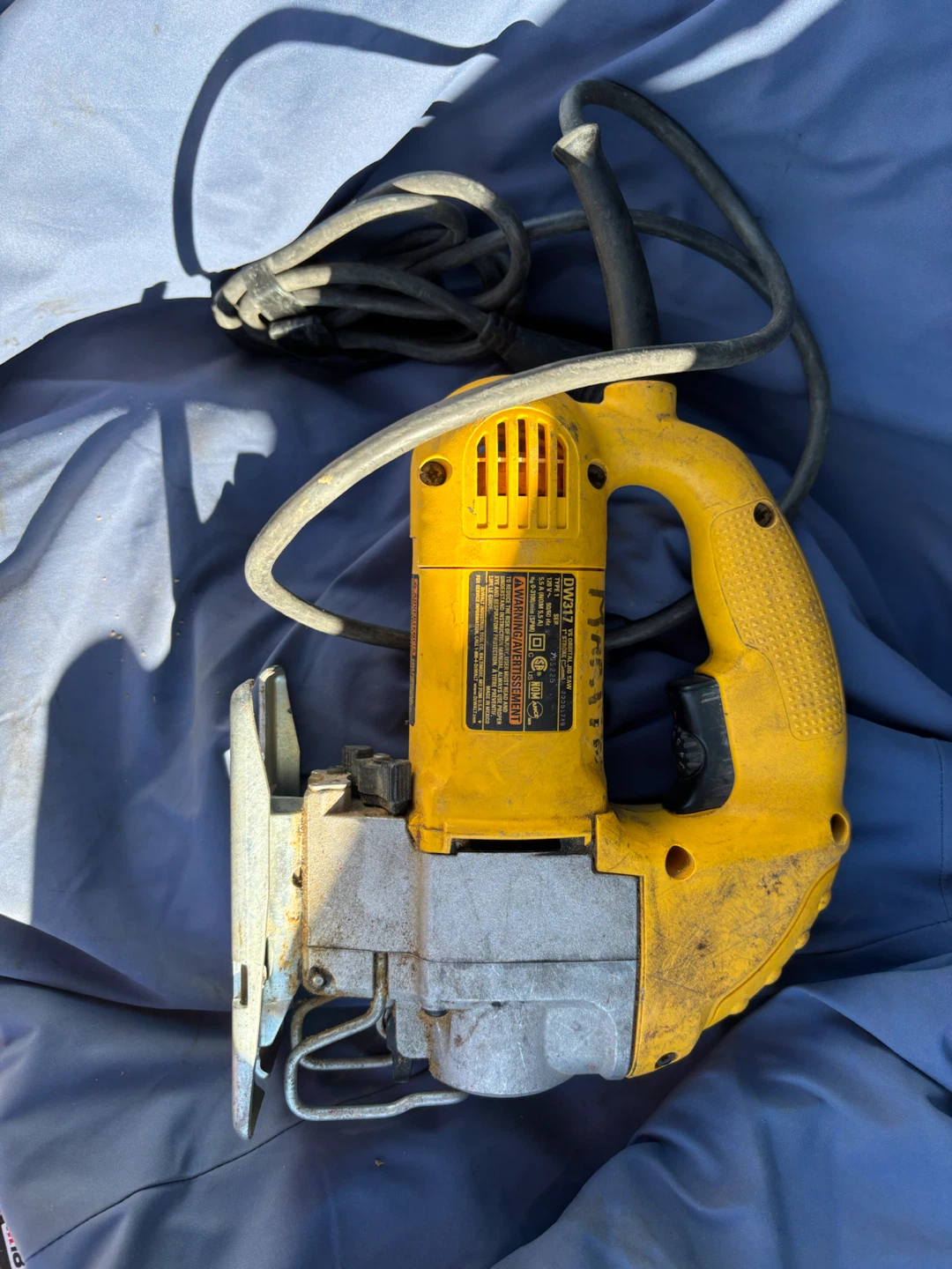 DeWalt DW317 Variable Speed Orbital Jig Saw