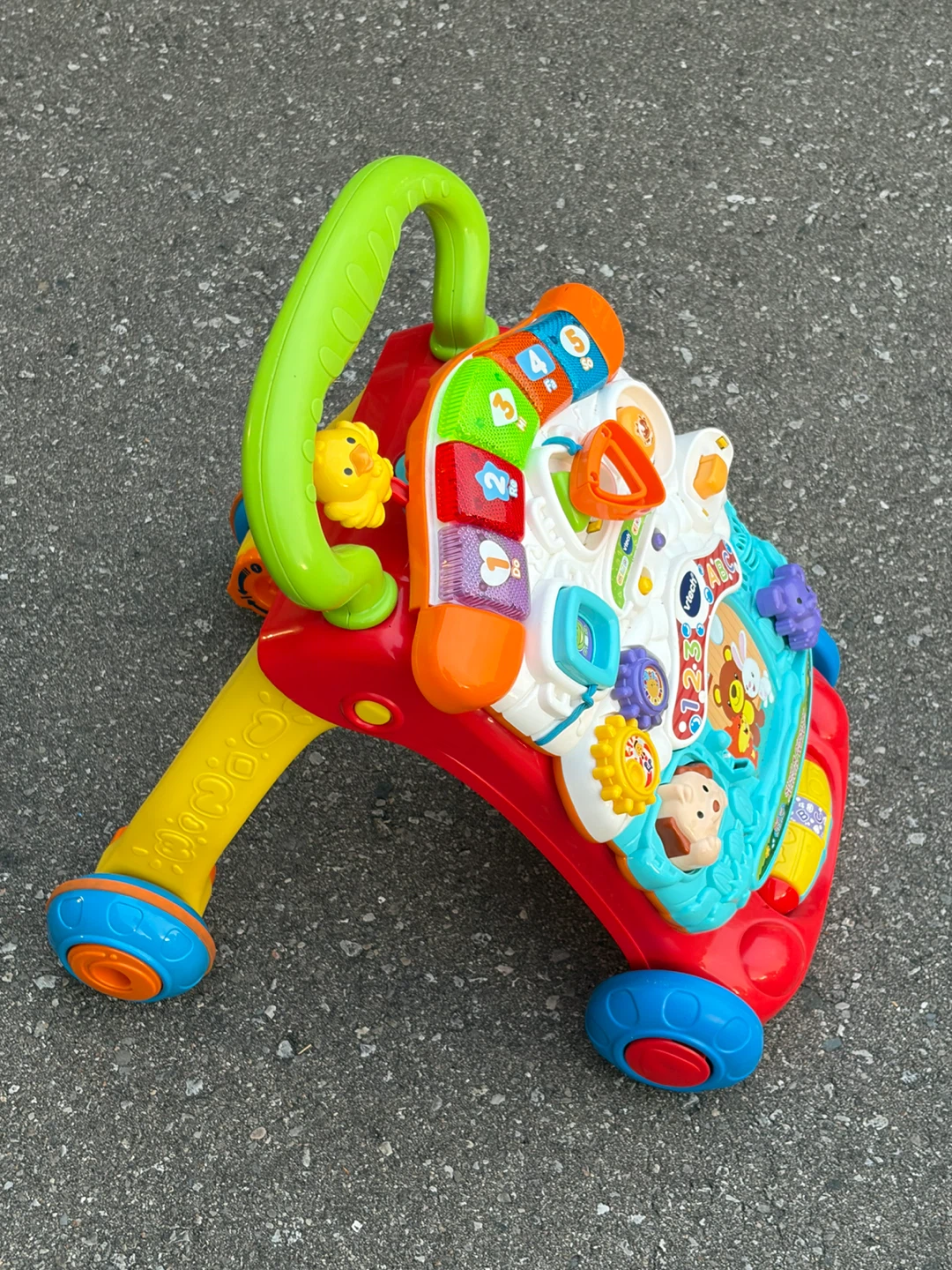 VTech Sit-to-Stand Stroll and Discover Activity Walker - photo 2