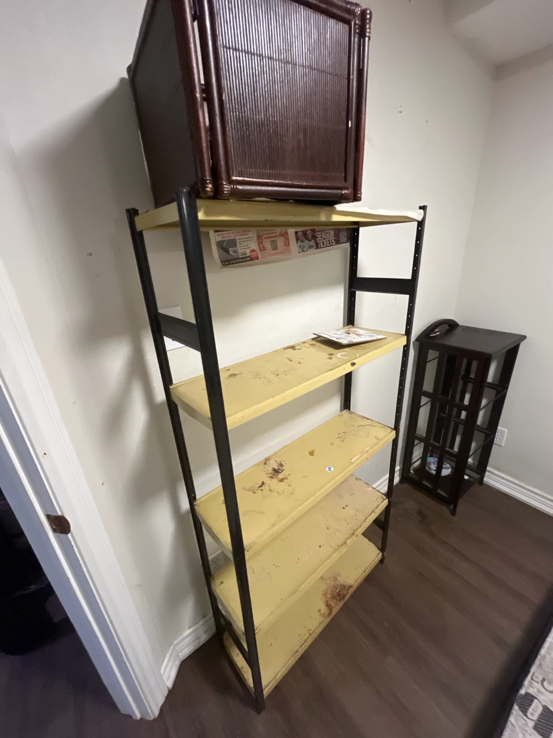Metal 4-Tier Storage Shelving Unit