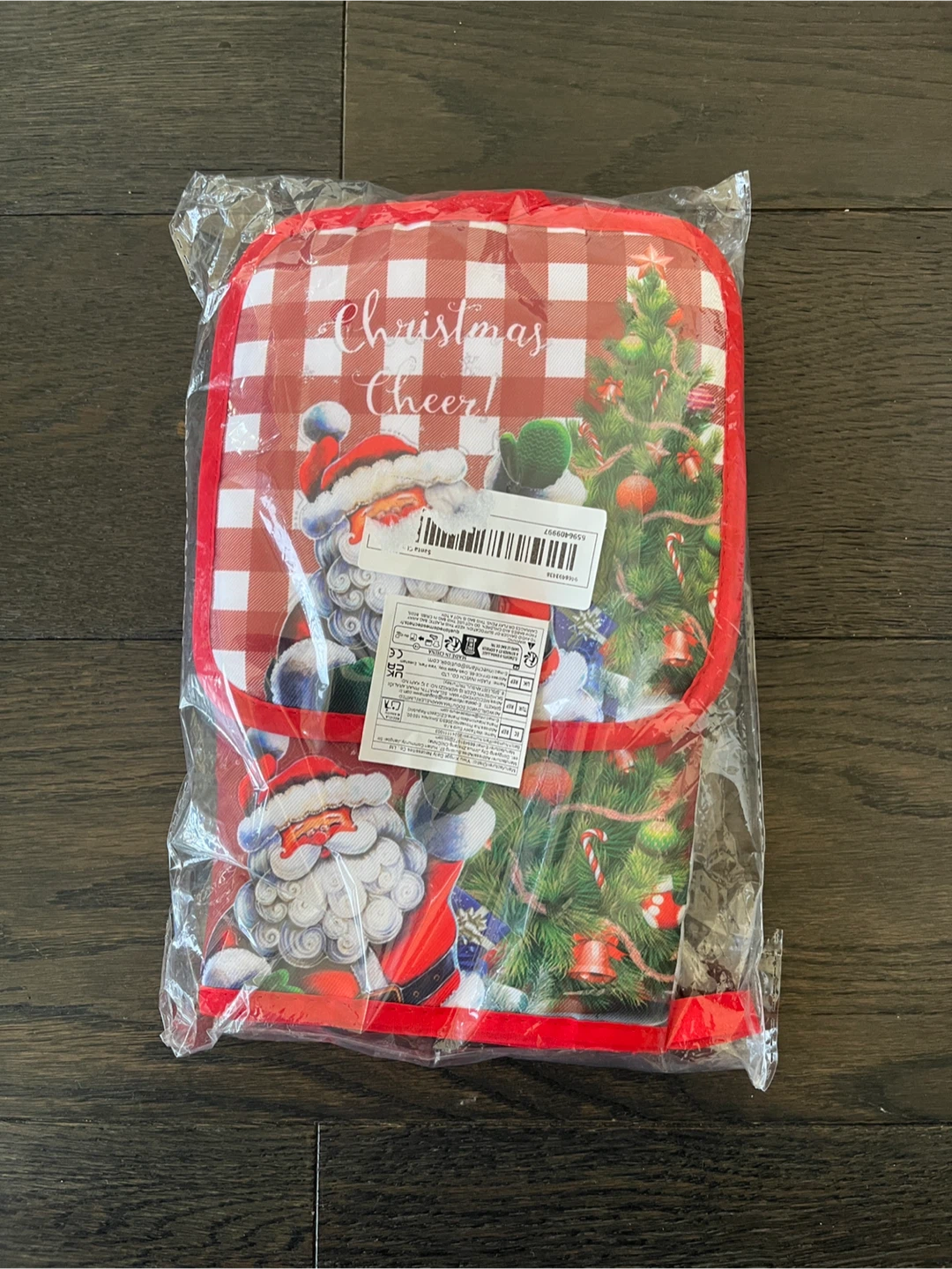 Christmas Cheer Oven Mitt & Pot Holder Set