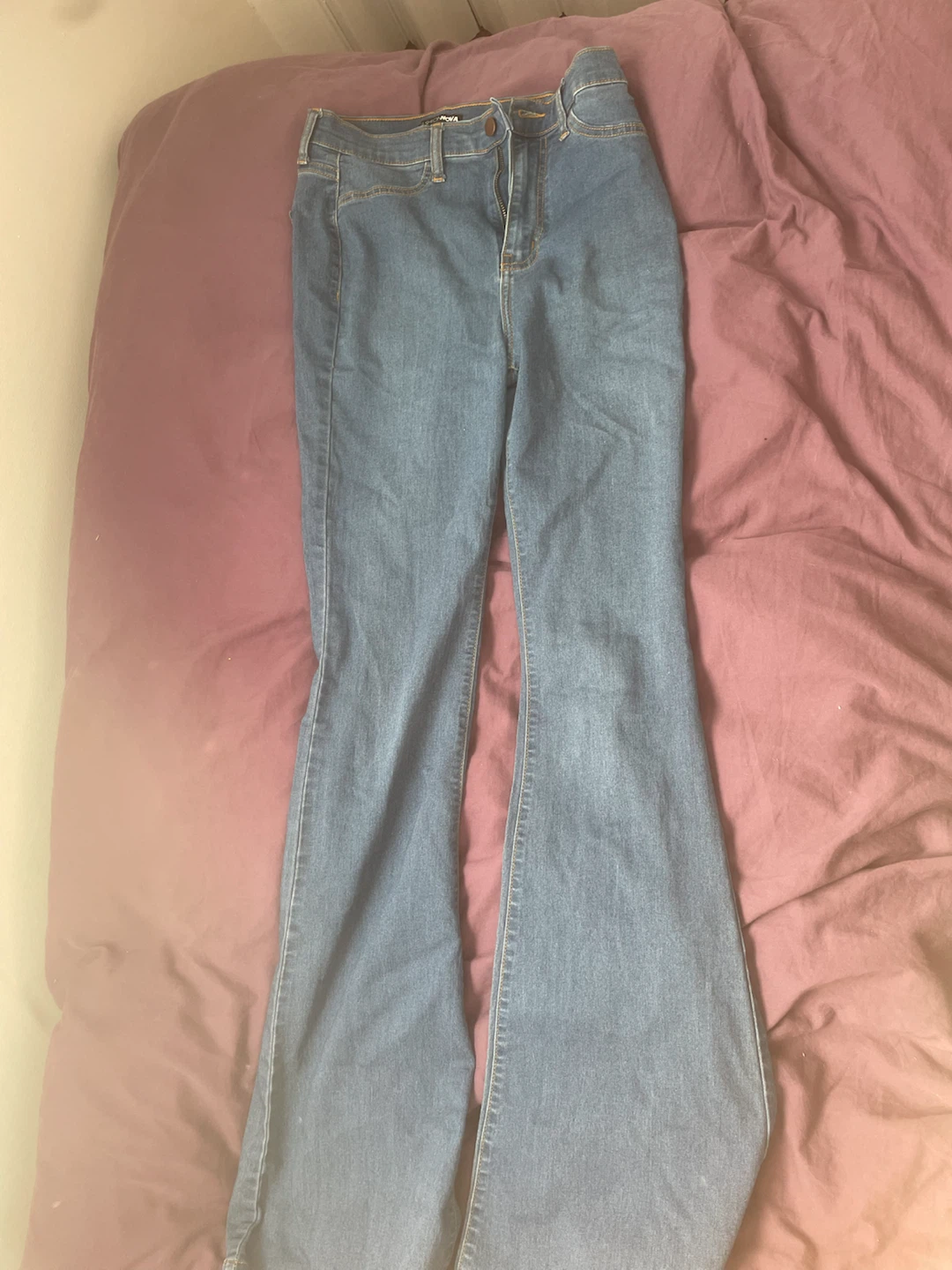 Fashion Nova High Rise Flare Jeans