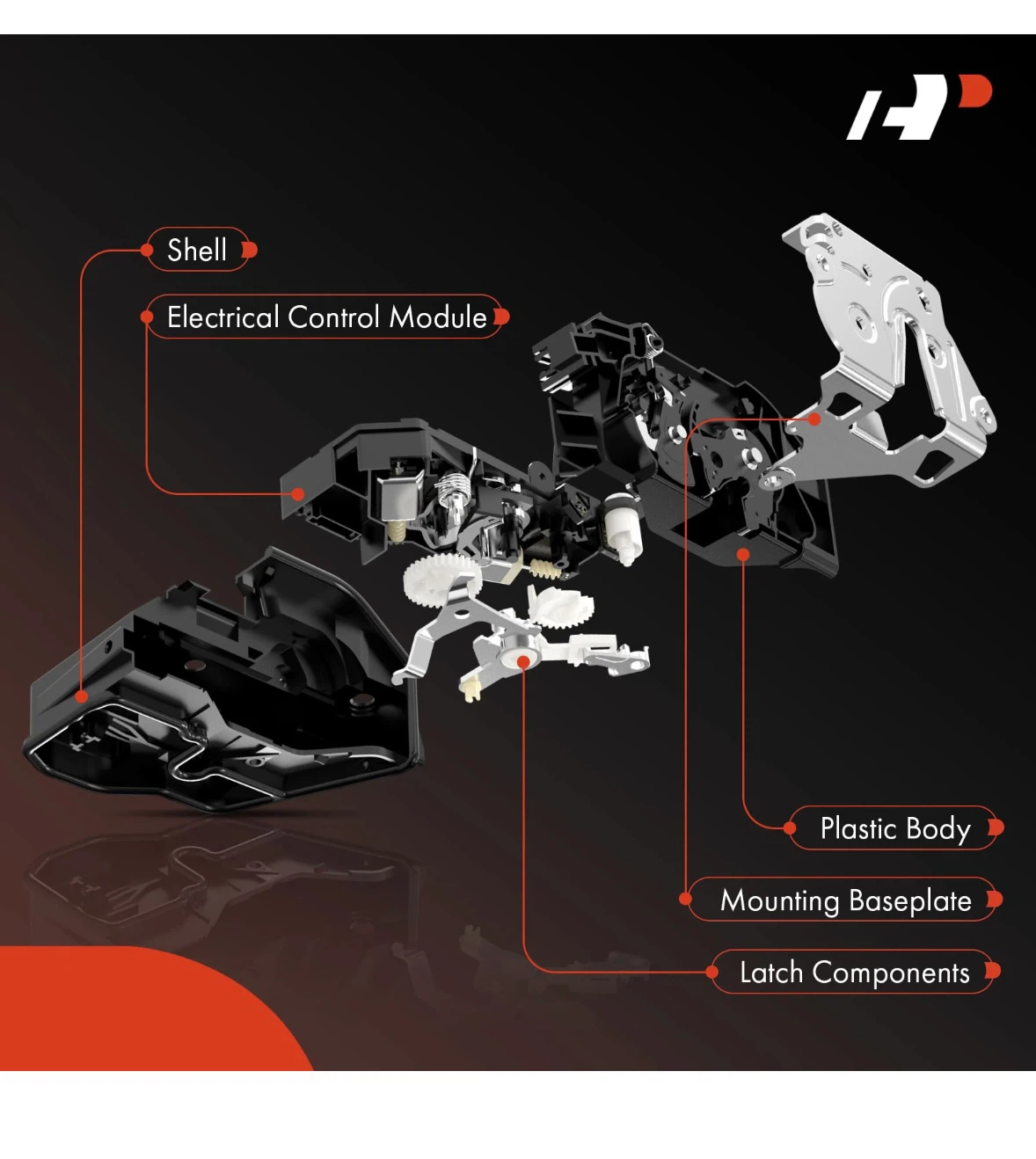 A-Premium Front Left Door Lock Actuator for Hyundai Elantra - photo 5