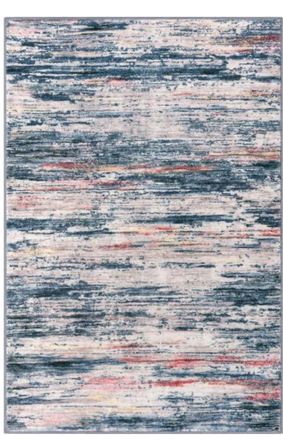 Abstract patterned area rug - photo 3