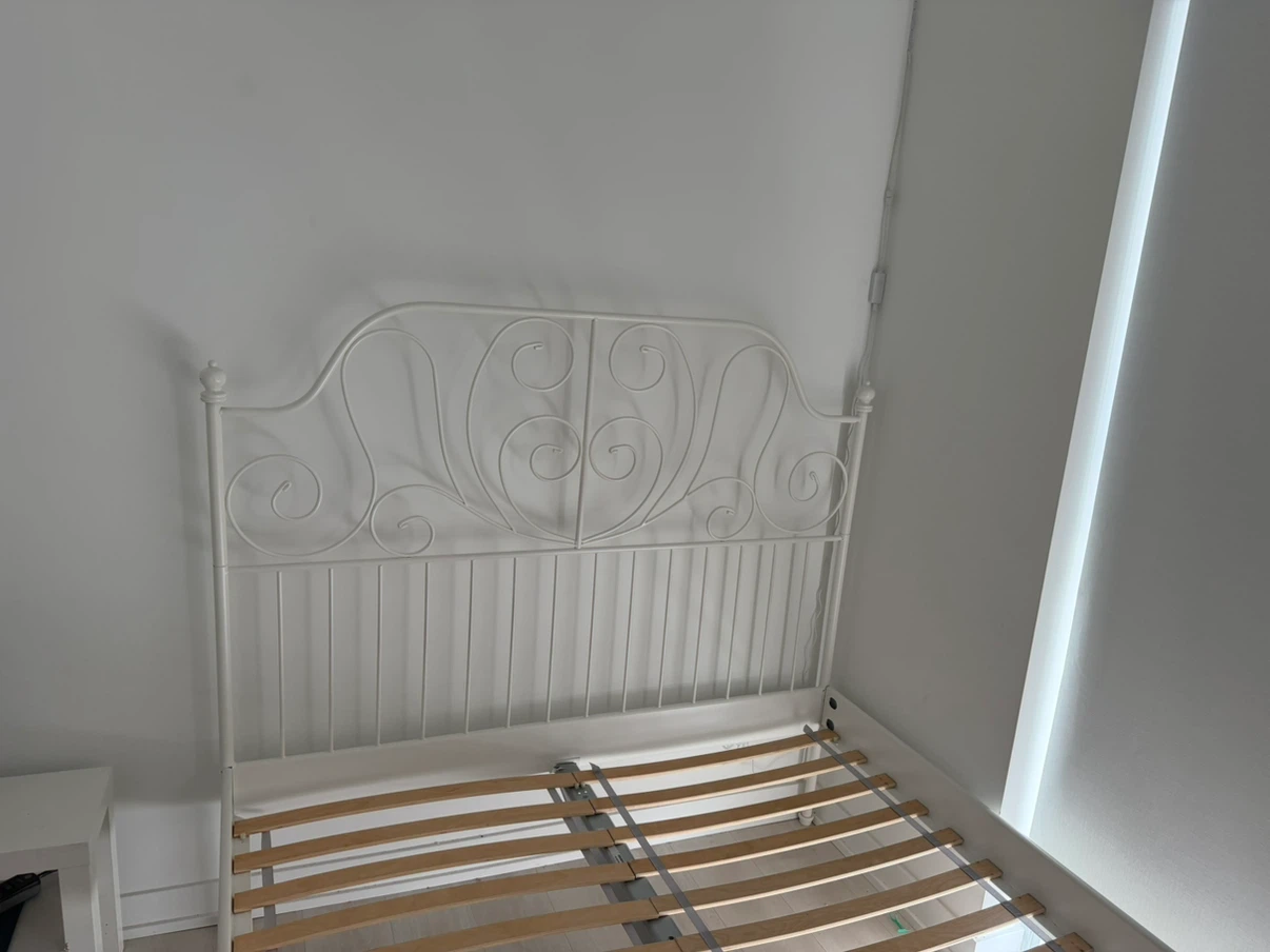 IKEA LEIRVIK White Bed Frame - photo 2