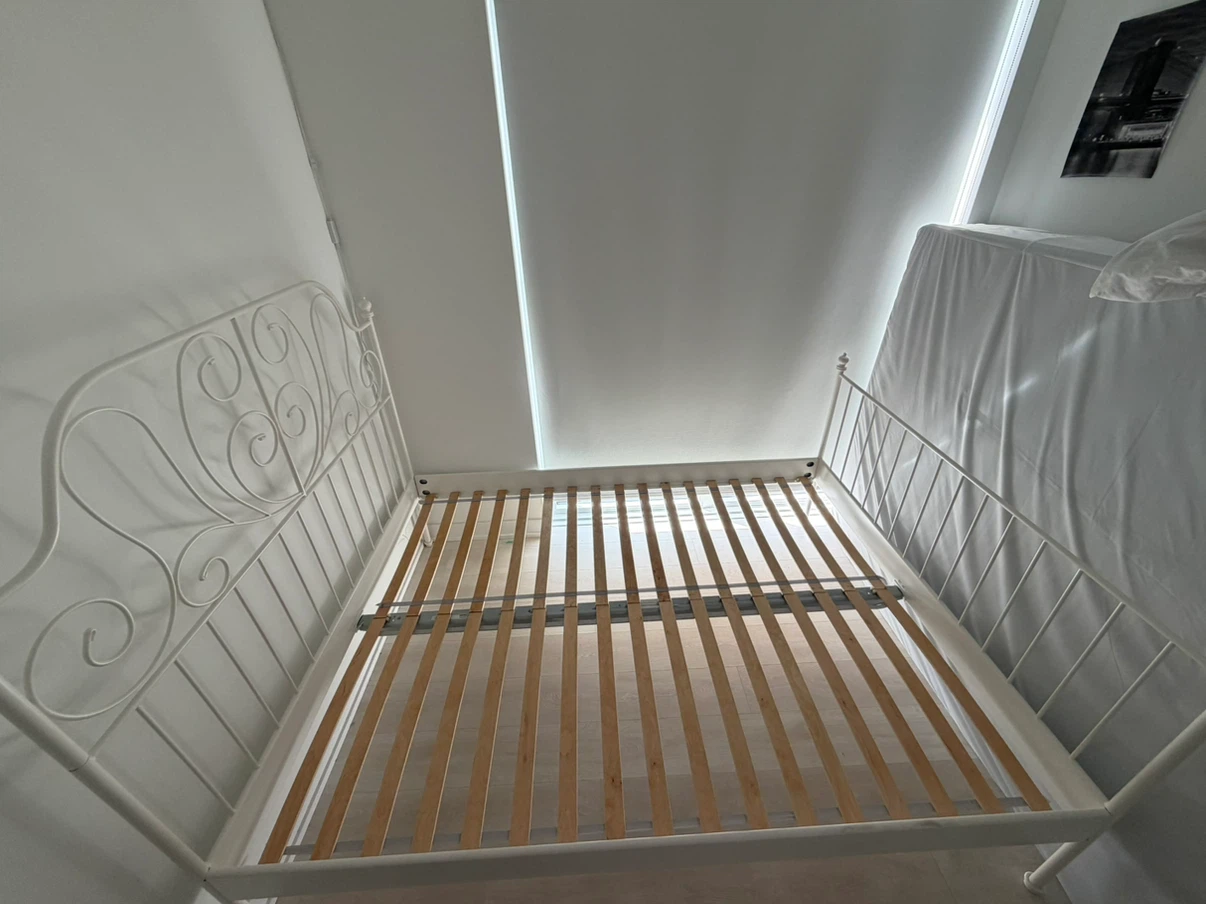 IKEA LEIRVIK White Bed Frame - photo 3