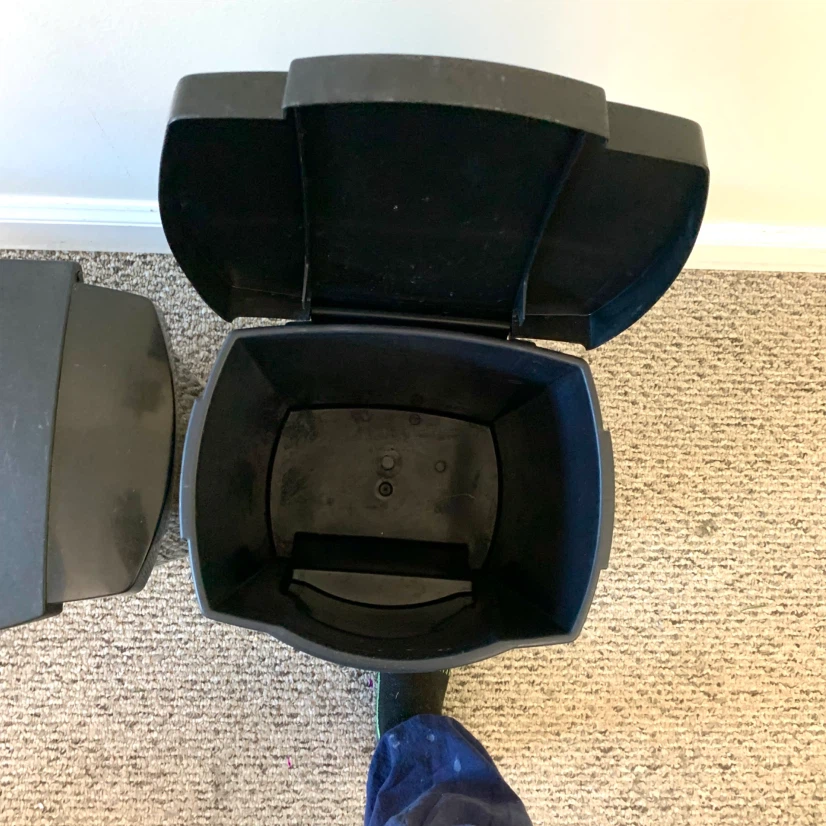 2 Step Trash Cans Garbage Bins Pedal Waste Baskets 19L 5 Gallon - photo 5