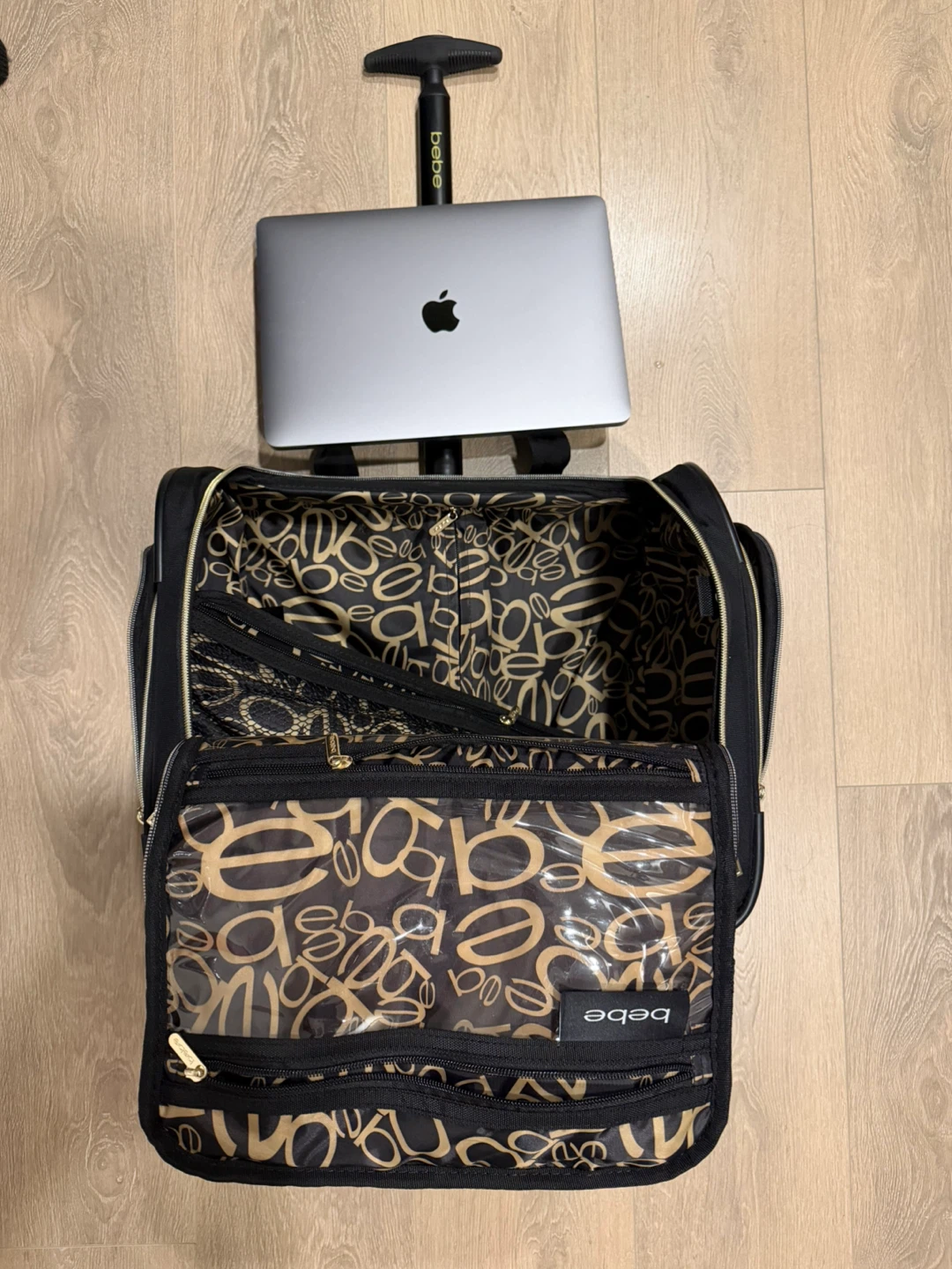 bebe Rolling Carry-On Luggage Case - photo 2