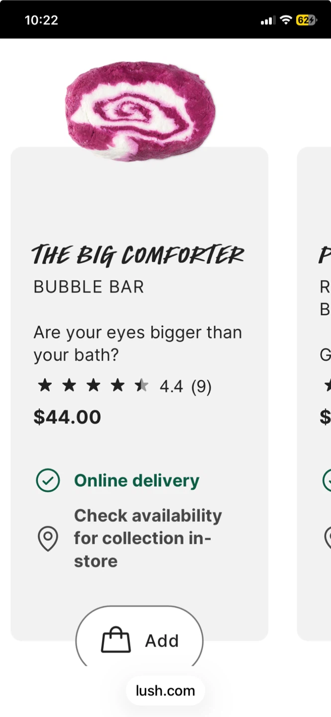 Lush The Big Comforter Bubble Bar - photo 5