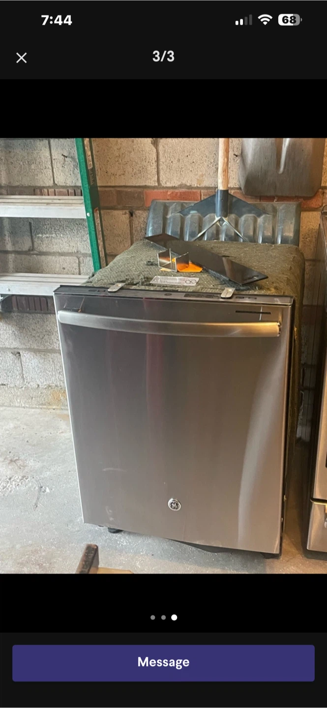 GE Stainless Steel Dishwasher - photo 3