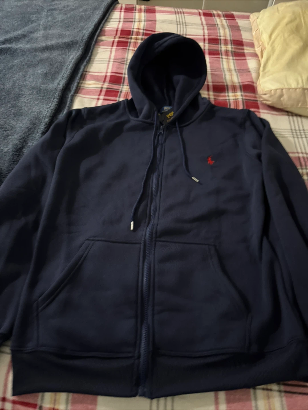 Polo Ralph Lauren Zip-Up Hoodie Navy - photo 3