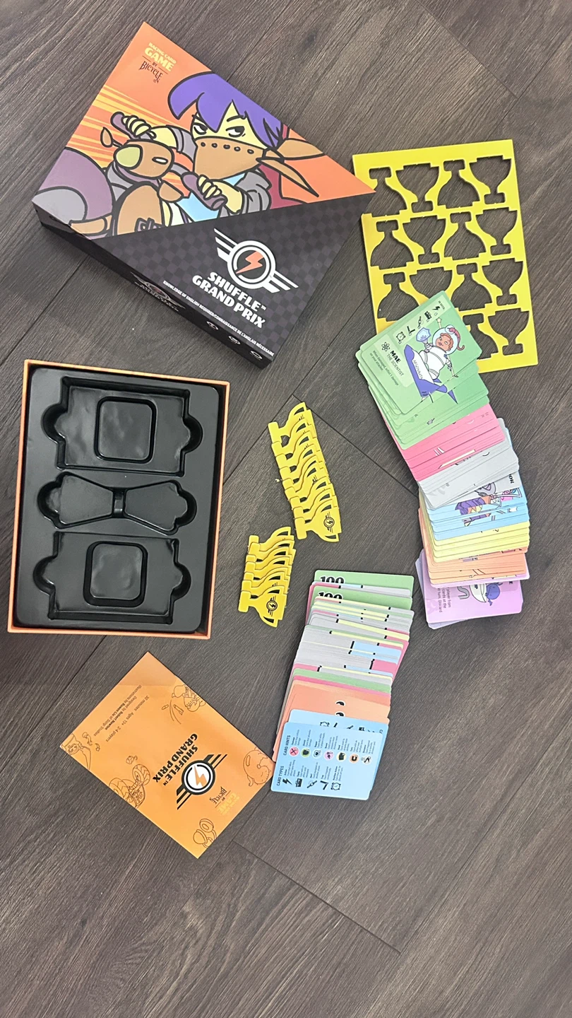 Bicycle Shuffle Grand Prix Racing Card Game - photo 4