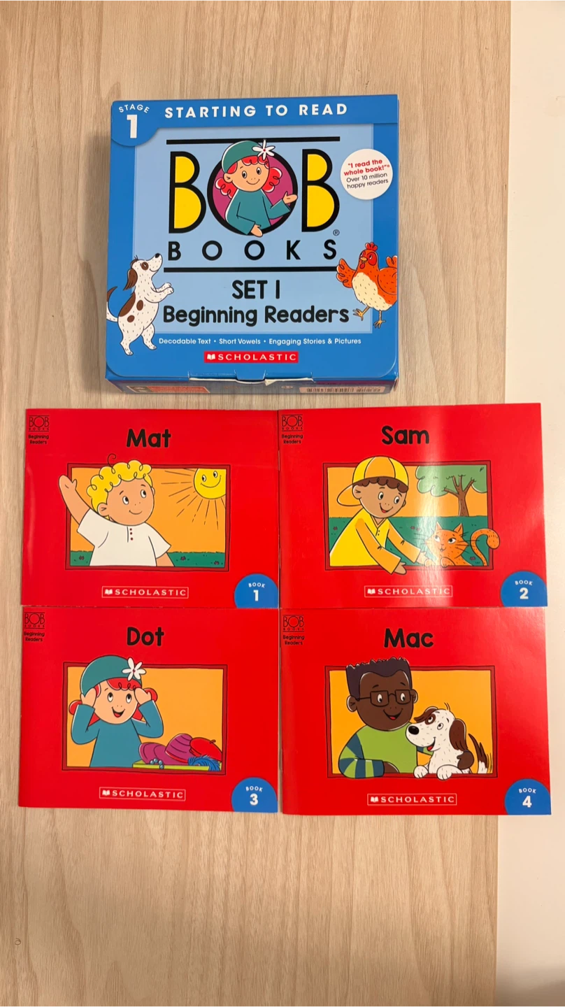 Bob Books - Set 1: Beginning Readers Box Set of 12 paperbacks - photo 2