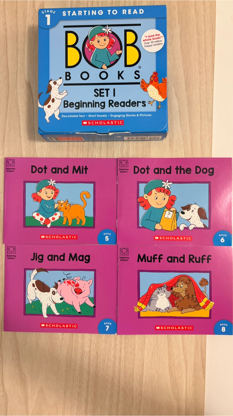 Bob Books - Set 1: Beginning Readers Box Set of 12 paperbacks - photo 3