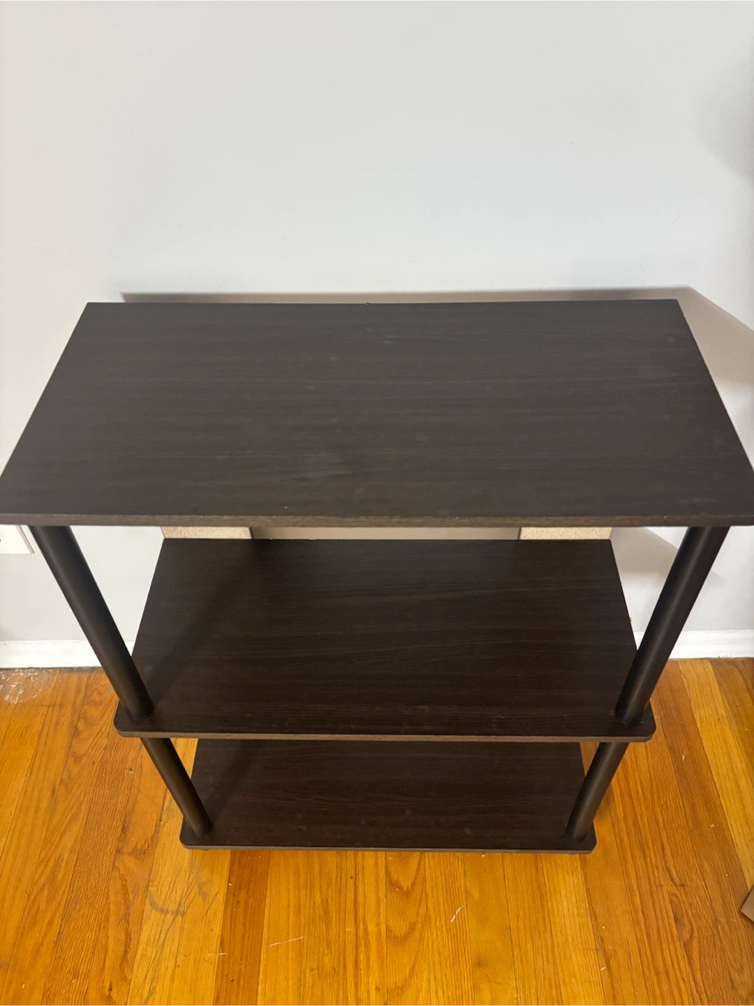 3-Tier Wood Storage Shelf