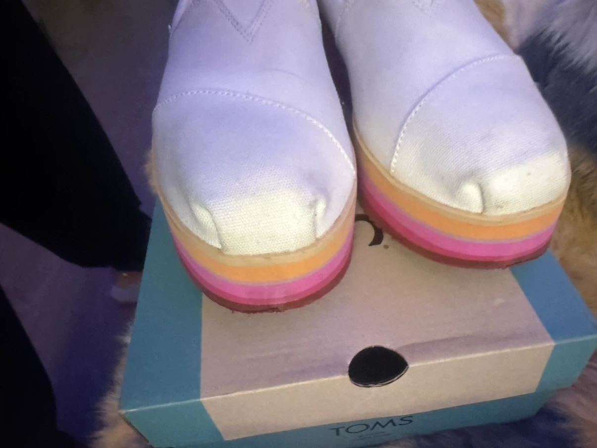 TOMS Platform Slip-On Shoes Women's Size 9 - photo 5