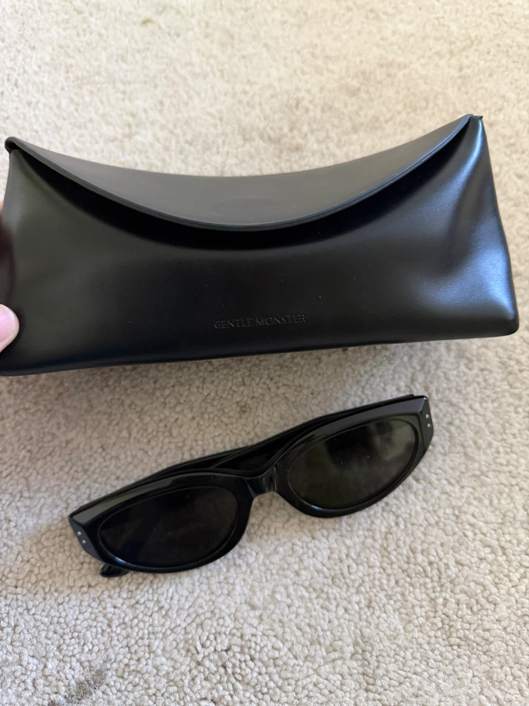 Gentle Monster black sunglasses