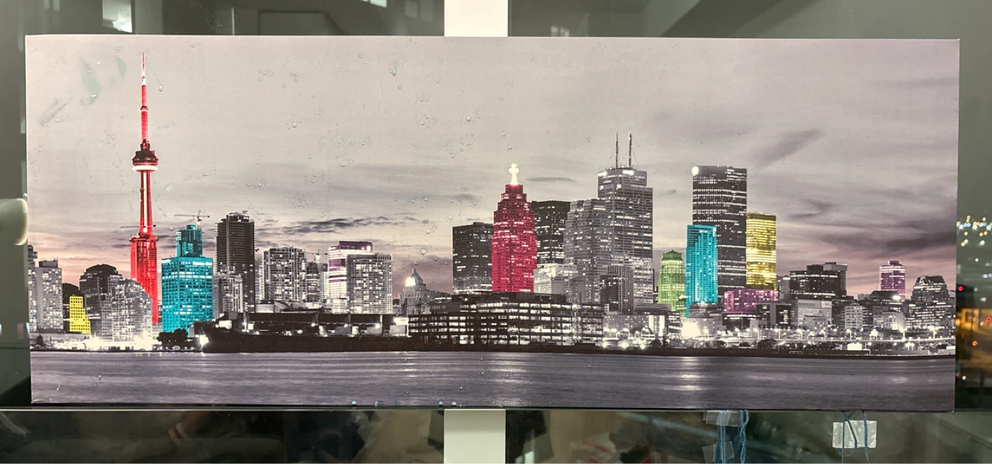 Toronto Skyline Canvas Art
