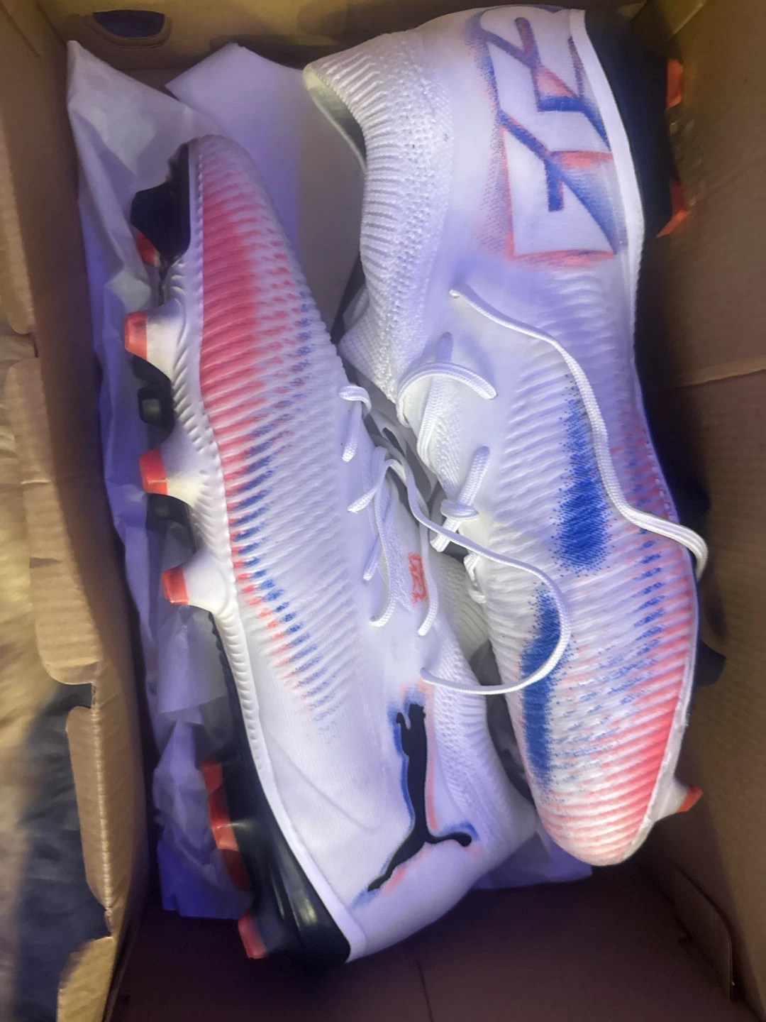 Puma Future 7 Match FG/AG Soccer Cleats Size 10.5