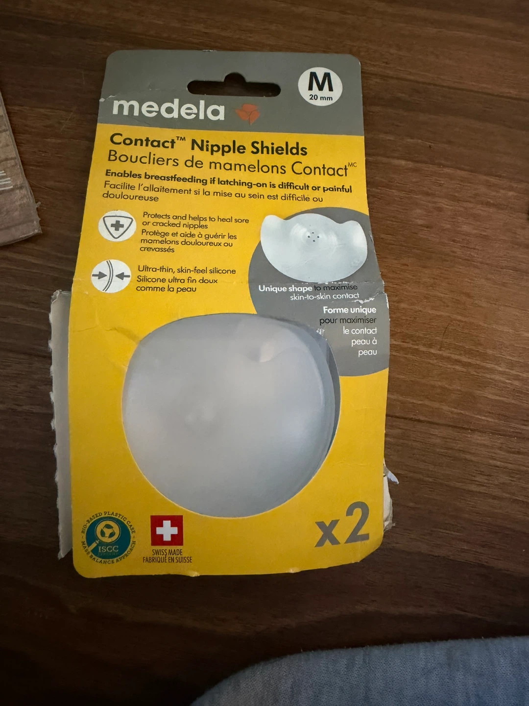Medela Contact Nipple Shields - L 24mm and M 20mm