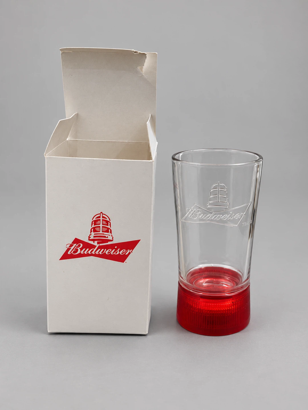 Budweiser Goal-Synced Light-Up Glass – Hockey Collectible