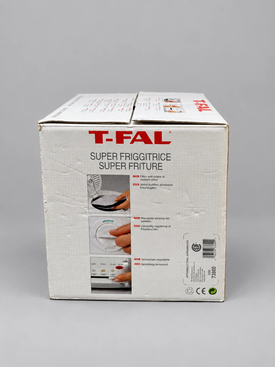 T-Fal Super Friteuse 73800 Deep Fryer – Original Box & Papers - photo 2