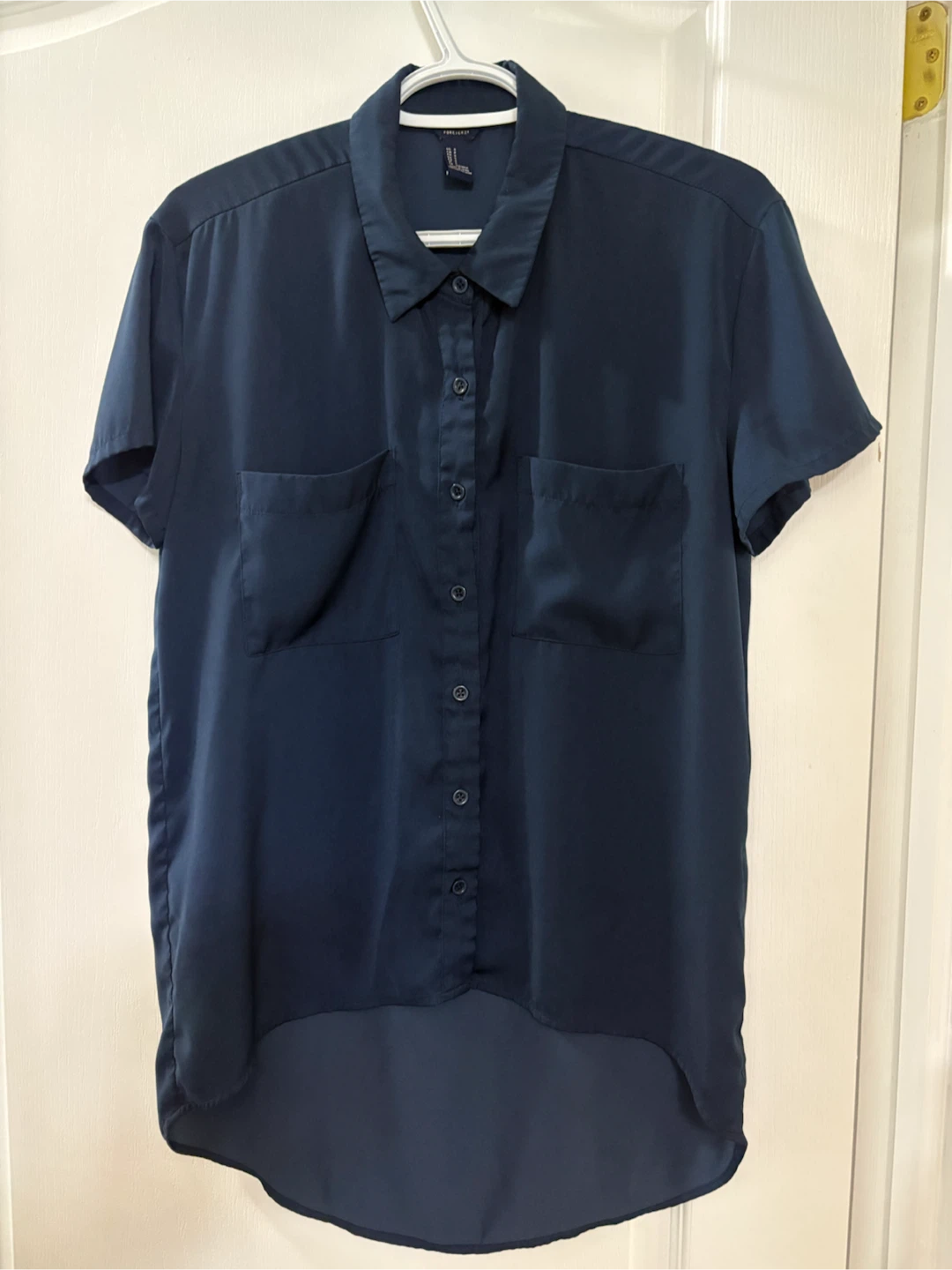 Forever 21 Navy Blue Blouse