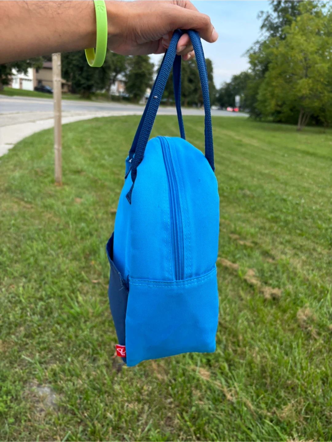 Blue Insulated Lunch Bag - photo 4