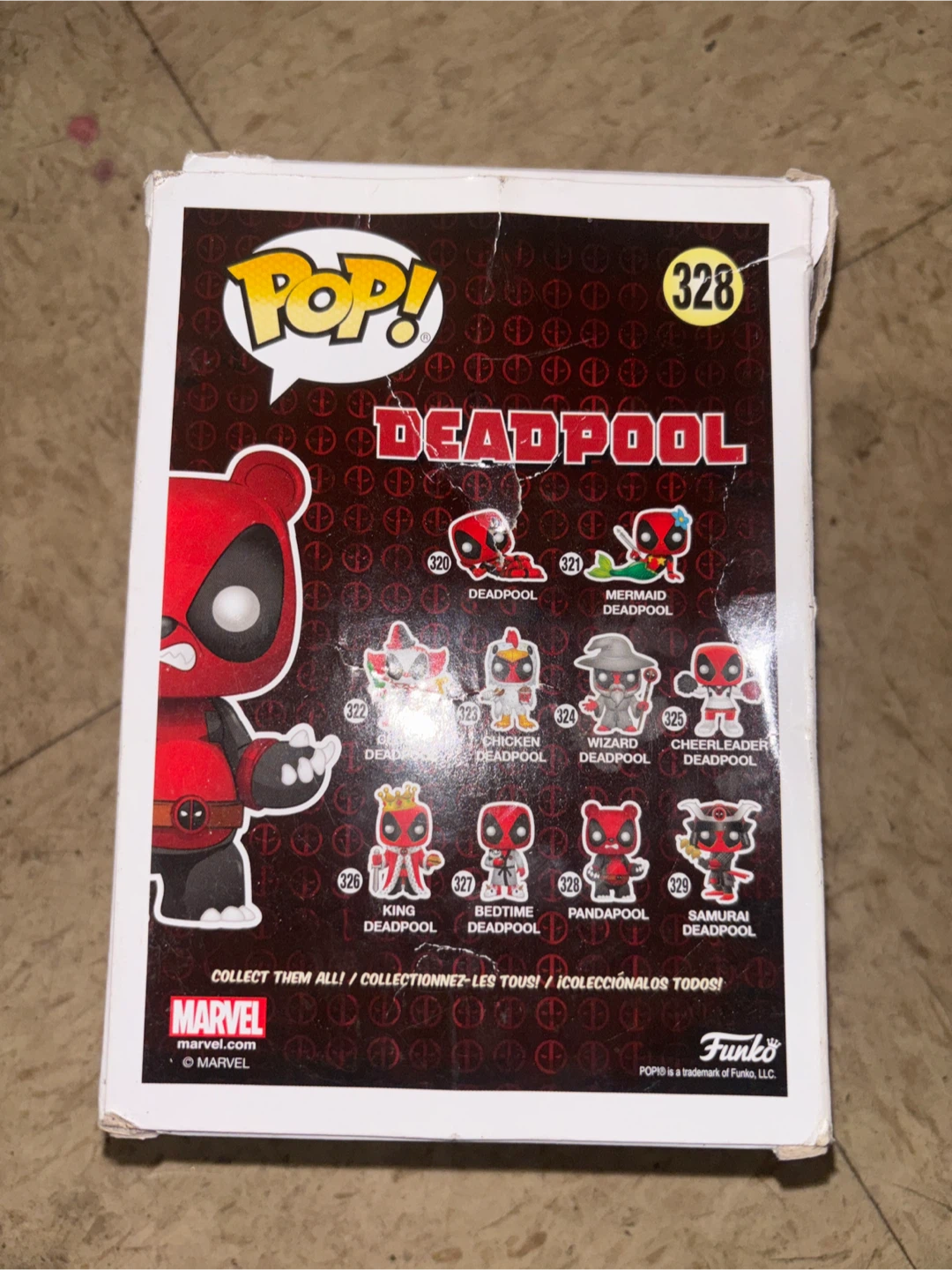 Funko Pop Marvel Pandapool #328 Hot Topic Exclusive - photo 3
