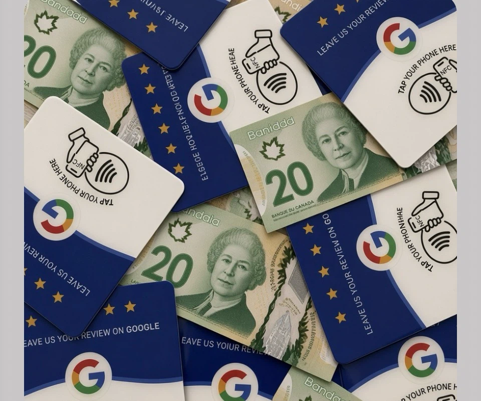 Google Review NFC Tap Cards